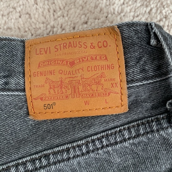 501 Levi’s jean shorts. - Picture 3 of 4